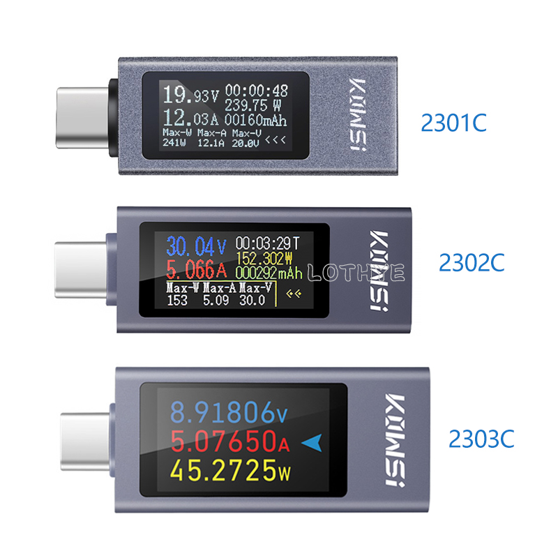 Energy Monitor Meter - Wielofunkcyjny inteligentny wyświetlacz cyfrowy Amperomierz napięcia