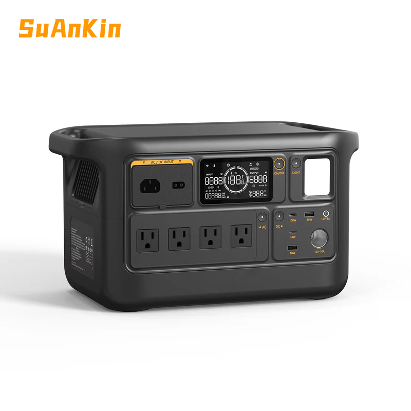 Portable Power Station - Szybka ładowarka 1500W 1800W Przenośna stacja