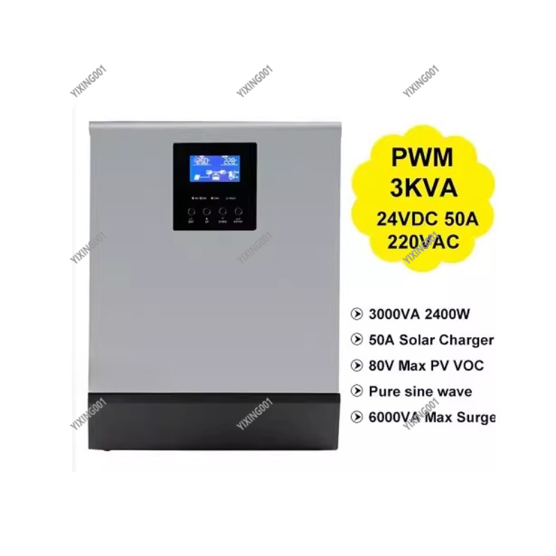 Charge Controller Solar - Inwerter solarny 3KVA/2400W 24V - regulator