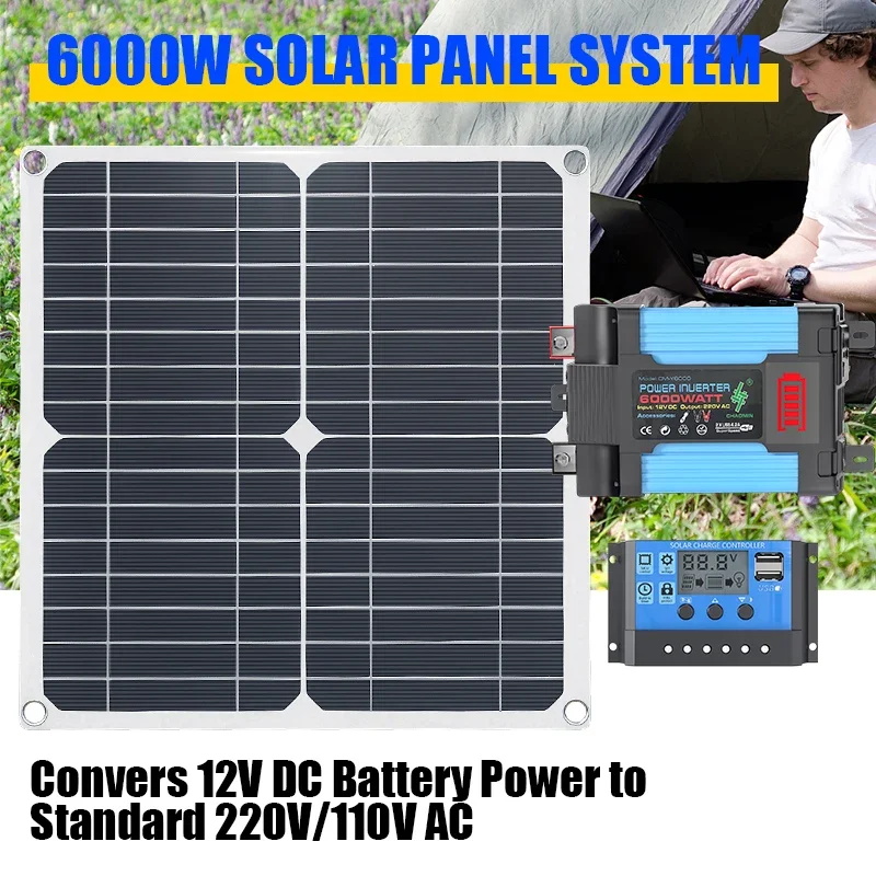 Solar Panel 200W - Zestaw solarny o mocy 6000 W,