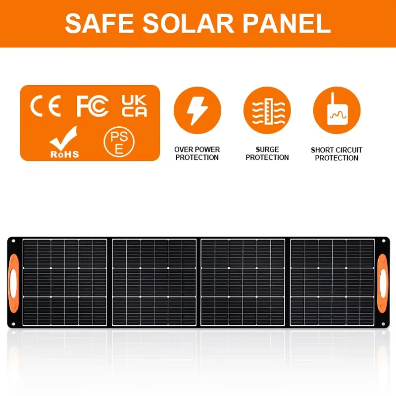 Składany panel słoneczny 200W  – Solar Panel recenzja i cena
