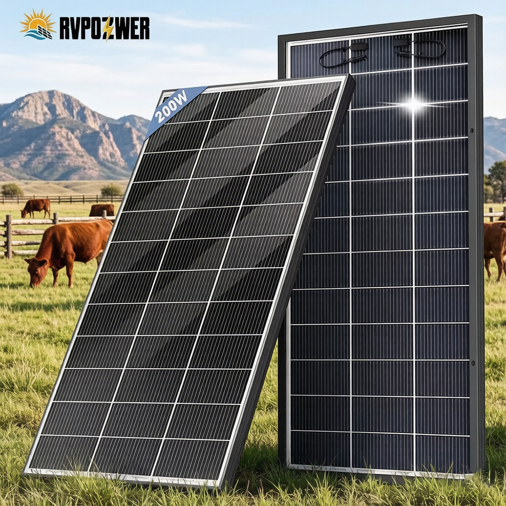 Panel słoneczny dwustronny RVP – Solar Panel 200W recenzja i cena