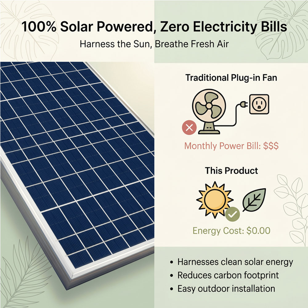 Zestaw wentylacyjny z podwójny – Solar Panel 200W recenzja i cena