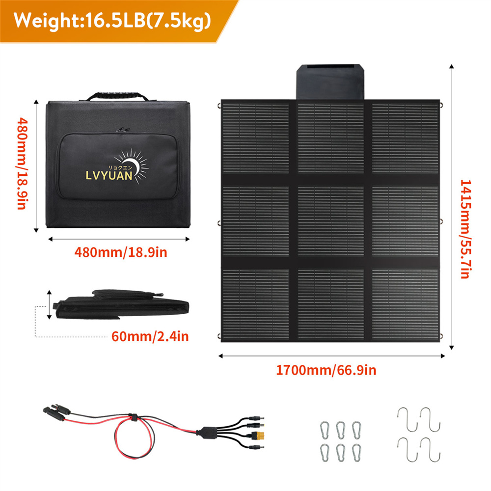 Panel słoneczny 300W 12V Mono  – Solar Panel recenzja i cena
